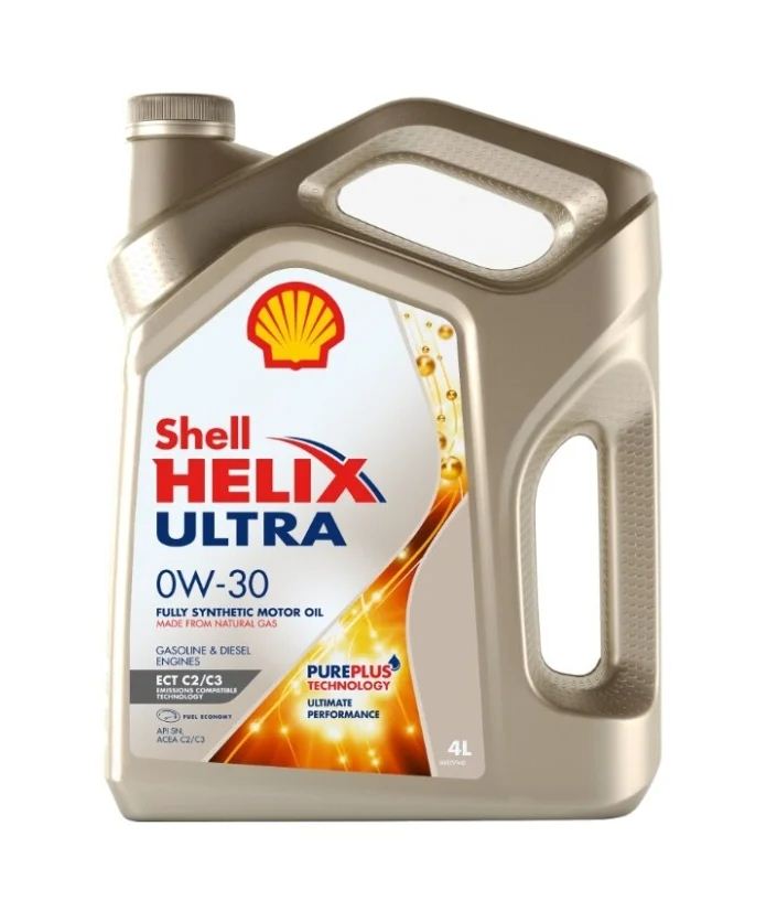 SHELL Helix Ultra (ЕСТ) 0w30 4л