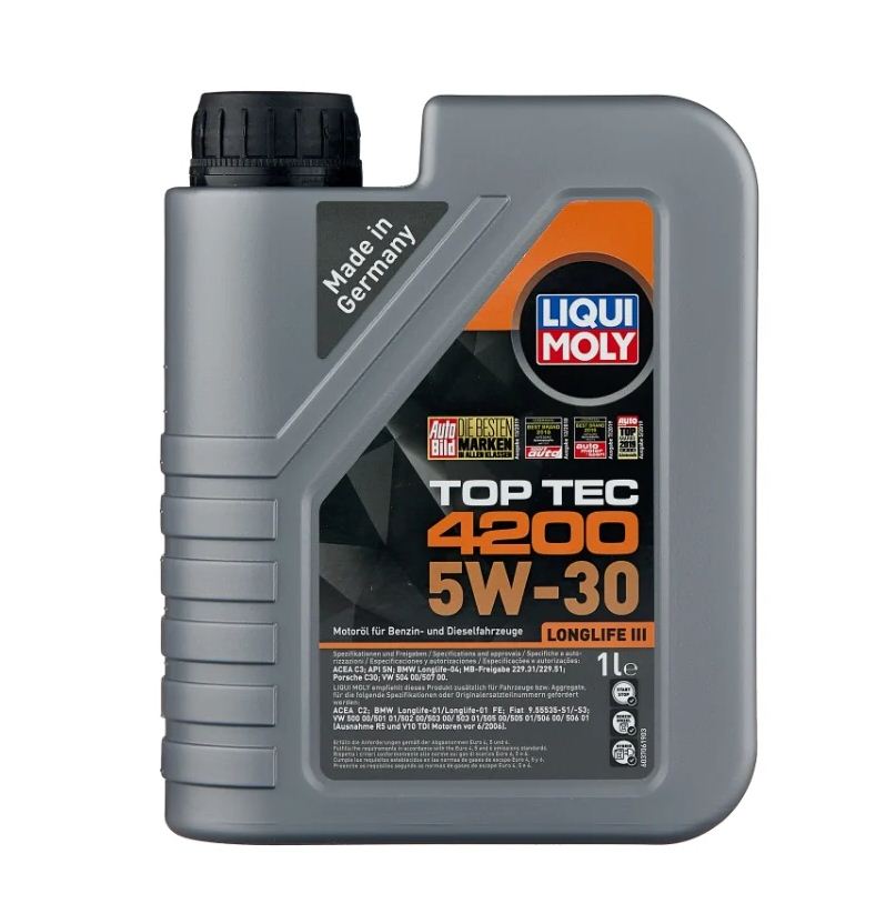 LiquiMoly 5W30 SM Top Tec 4200 HC-синт.мот.масло 1L 3706/7660