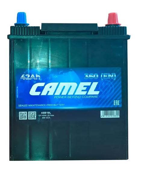 Аккумулятор CAMEL 42 Ач (45 B 19L) (0)