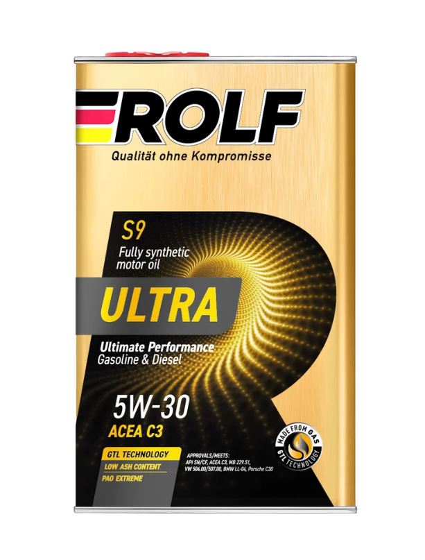 ROLF 0W30 Ultra A3/B4 SN/CF 1л (металл)