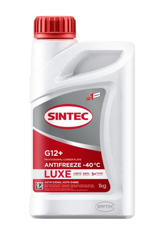 Антифриз Sintec Luxe G-12+ (-40) 1кг