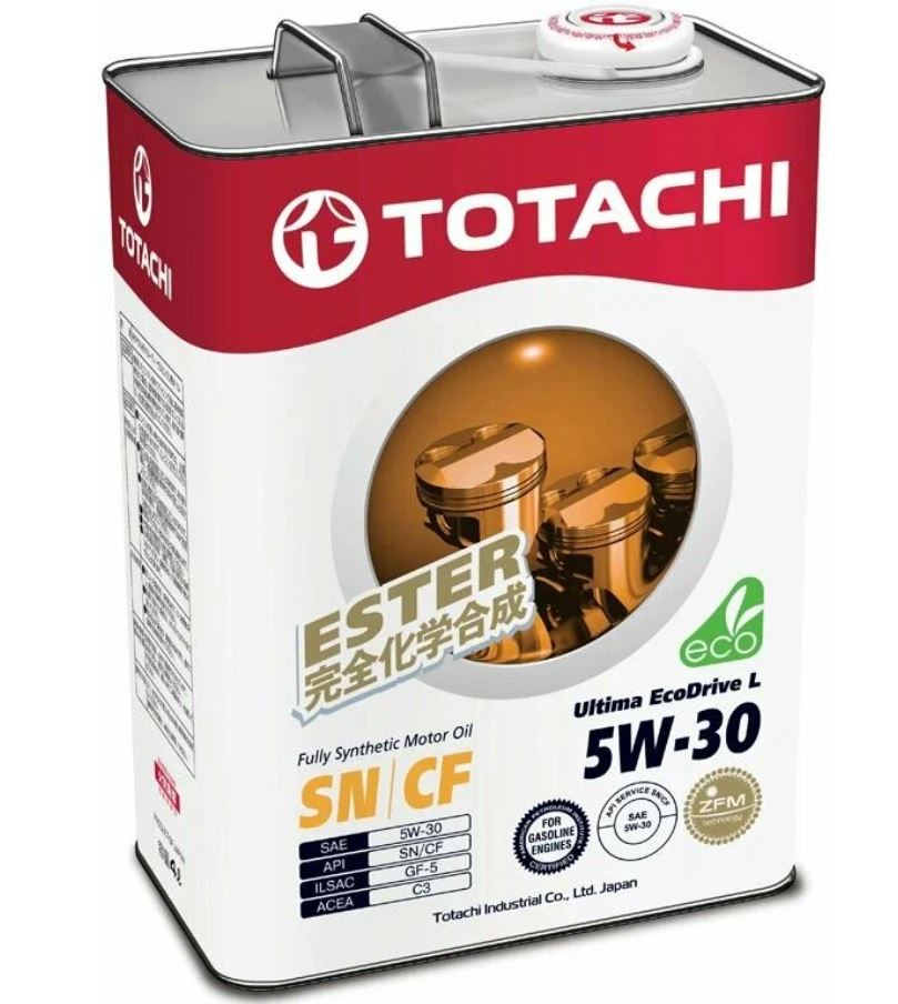 TOTACHI Ultima EcoDrive L Fully Synthetic 5W30 4л SN/CF