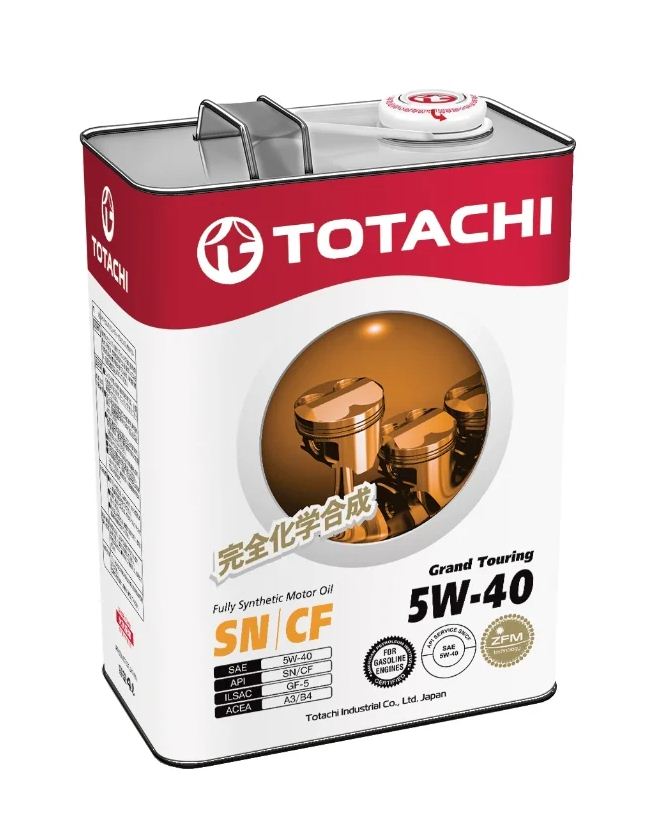 TOTACHI Grand Touring Fully Synthetic 5W40 4л SN