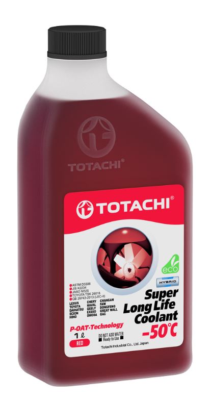 Антифриз TOTACHI  Super LLC -50°C Red 1л