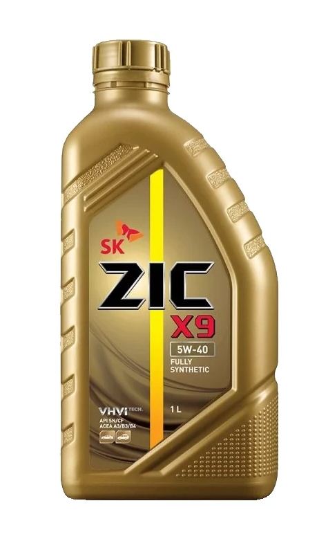 ZIC X9 (XQ) 5W40 SN 1л (синтетика)