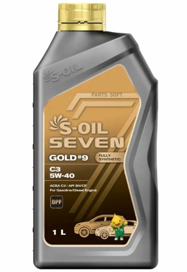 S-Oil 7 Gold 5W40 C3 1л синт.