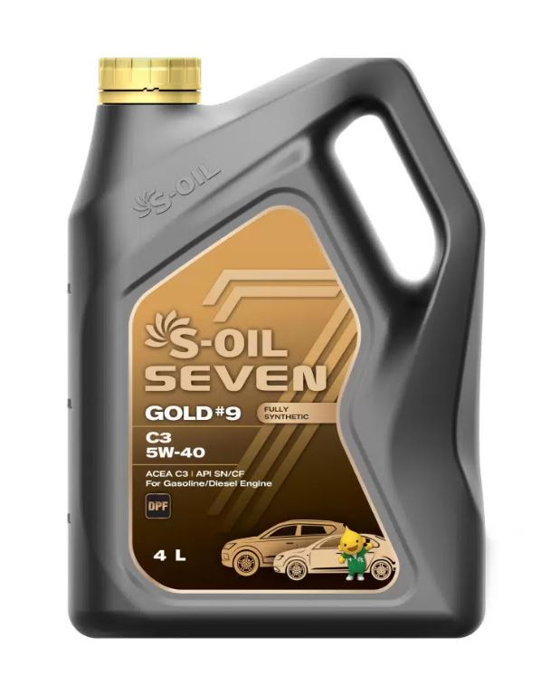 S-Oil 7 Gold 5W40 C3 4л синт.