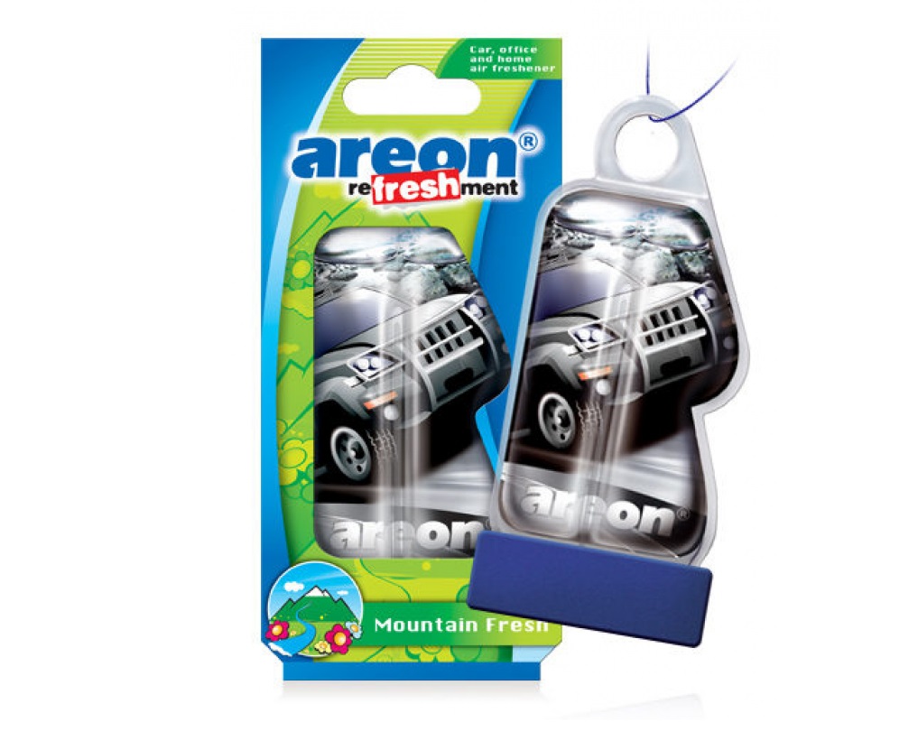 Ароматизатор  AREON Refreshment Liquid Mountain Fresh подвесной гелевый 8мл