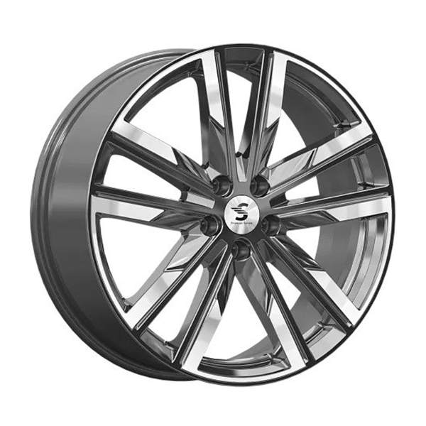 диски КиК PremiumSeries КР-014 (20 EXEED VX) 8,0xR20 5x108 65,1 36 Diamond_gloss_graphite