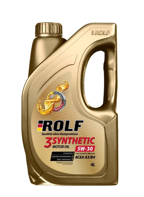 ROLF 5W30 3-Synthetic A3/B4 4л Акция 4+1