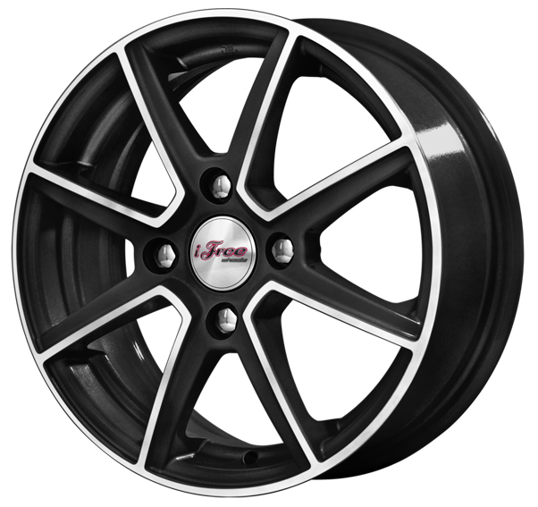 диски IFREE Майами 5,5xR14 4x114,3 67,1 38 Блэк-Джек