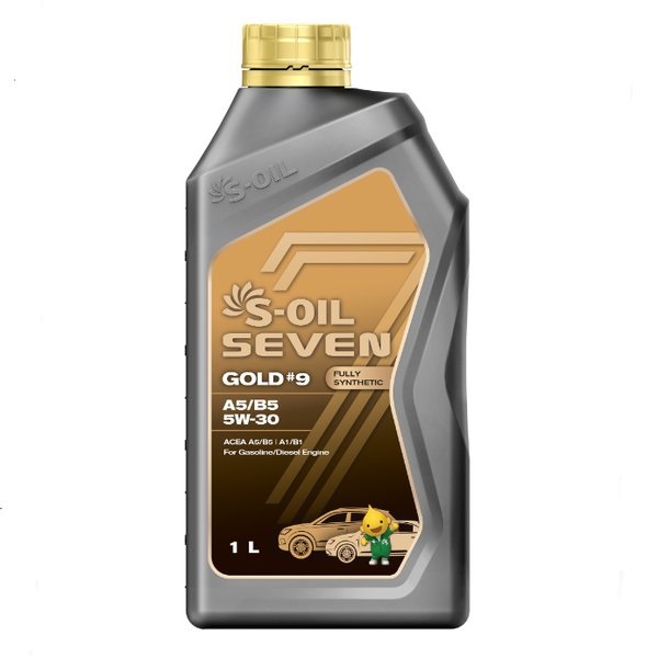 S-Oil 7 Gold #9  5W-30A5/B5 1L синт