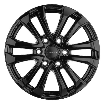 диски KHOMEN KHW1805 (18 ZV Toyota LC Prado) 7,5xR18 6x139,7 106,1 25 BLACK