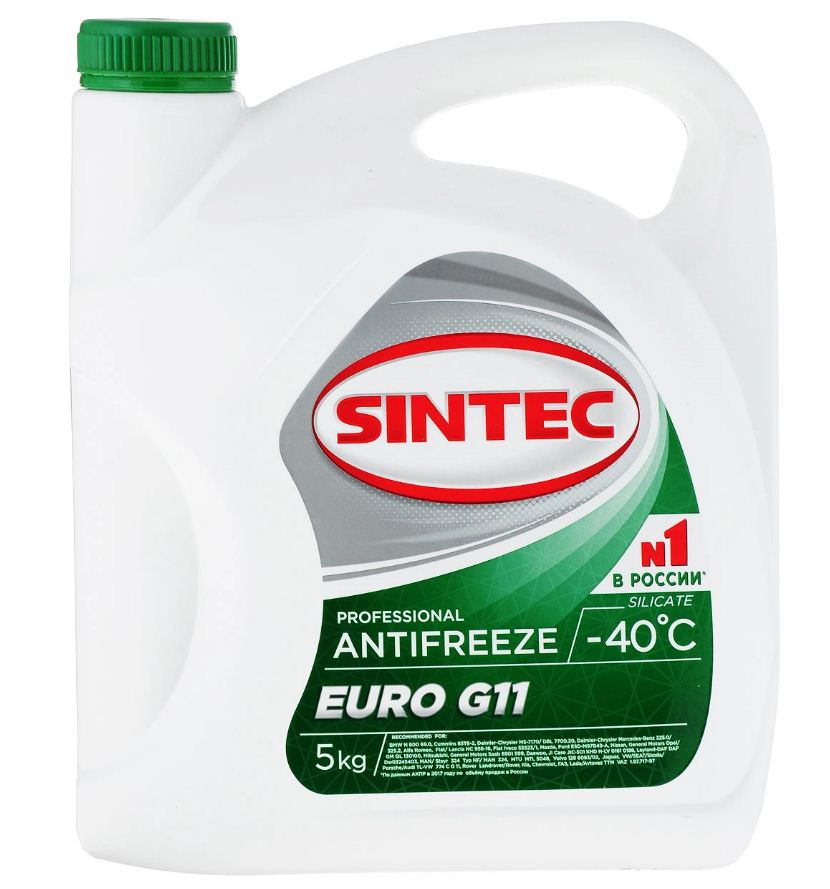 Антифриз Sintec Euro G-11 5кг