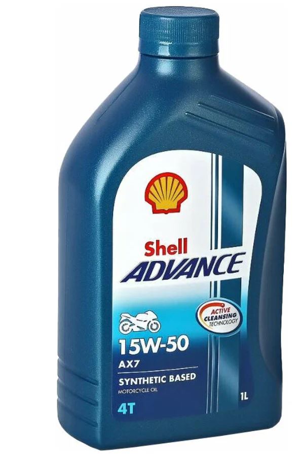 SHELL Advance 4TAX7 15w50 1л