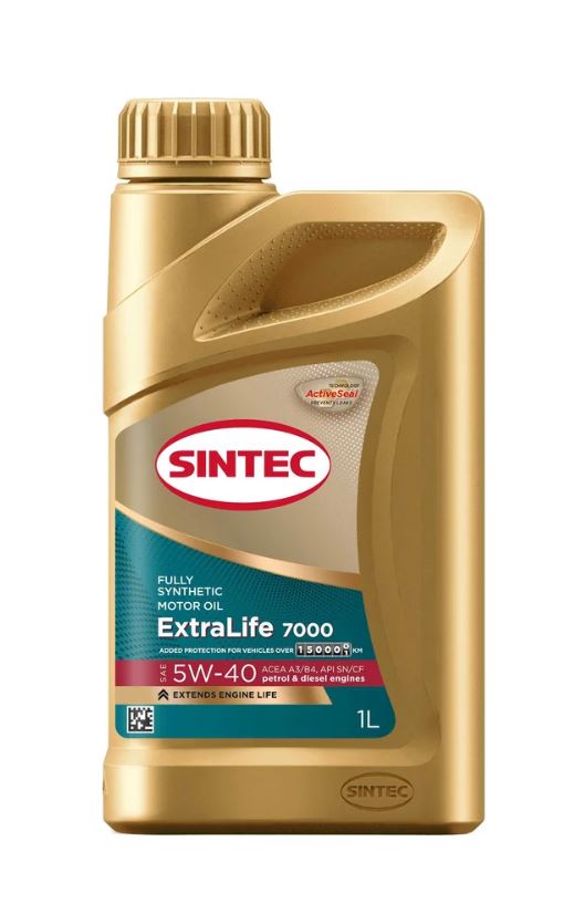 Sintec ExtraLife 7000 5w40 A3/B4 1л