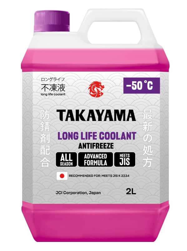 Антифриз Takayama Long Life Coolant Hybrid (-50) 2л