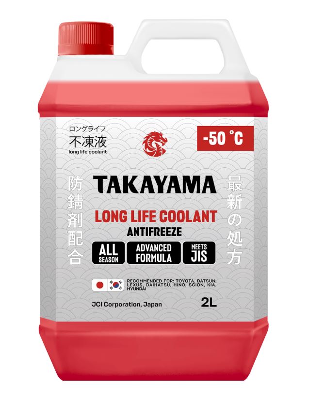 Антифриз Takayama Long Life Coolant Red (-50) 2л