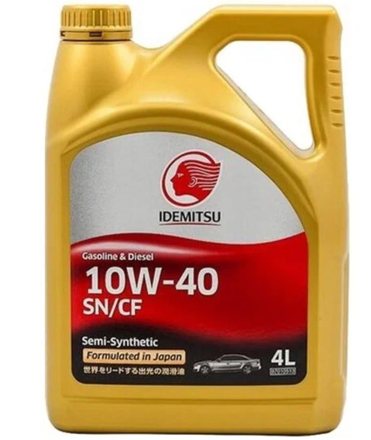 IDEMITSU 10W40 SN/CF S-S 4л полусинт.