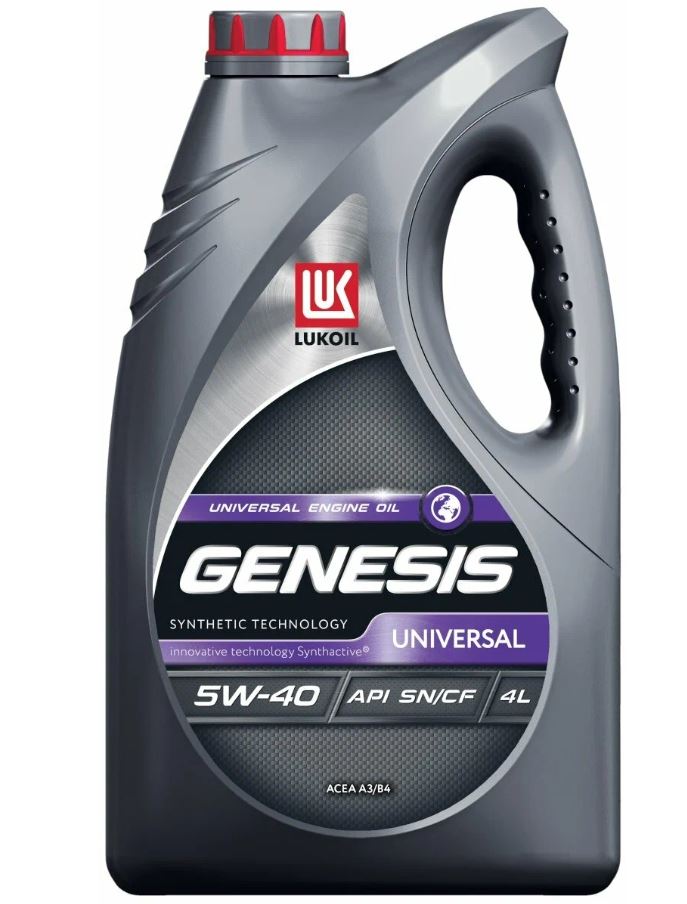 Лукойл Genesis Universal 5W40 SL/CF, A3/B4 4л